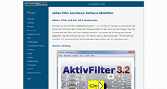 Desktop Screenshot of aktivfilter.de